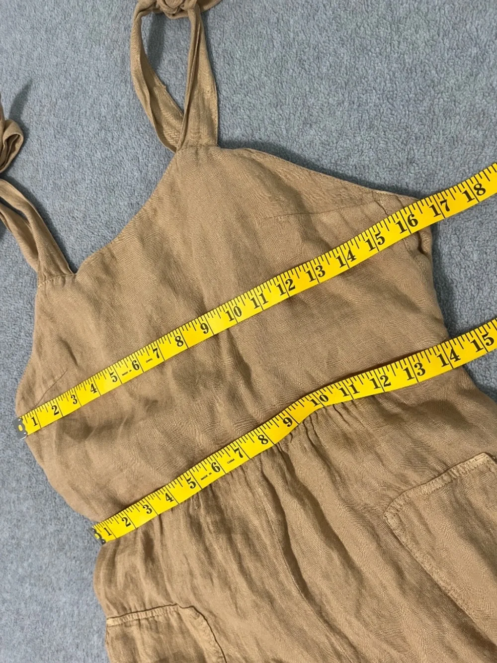 Zara tan linen